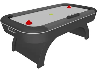 Aero Hockey 3D Model preview