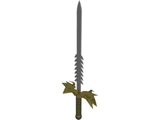 Sword Of Power 3D Model preview