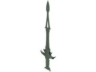 Sword Of The Green Land 3D Model preview