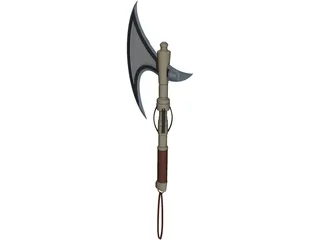 Short Axe Of Desolation 3D Model preview