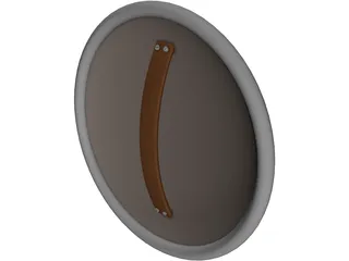 Spiked Buckler 3D Model preview
