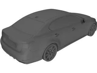 Lexus GS350 (2012) 3D Model preview