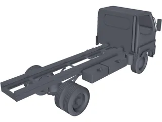 Mitsubishi Canter 659 3D Model preview