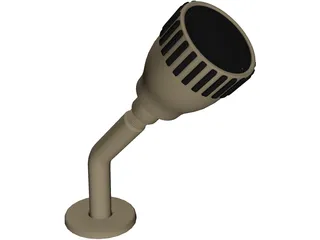 Showerhead 3D Model preview