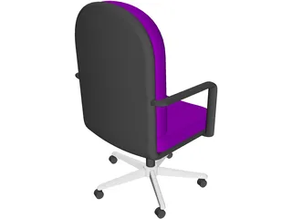 Chair Office 3D Model preview