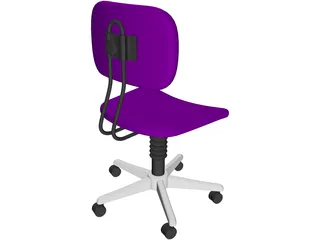 Chair Task 3D Model preview