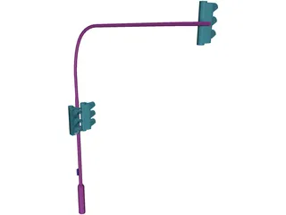 Traffic Light 3D Model preview