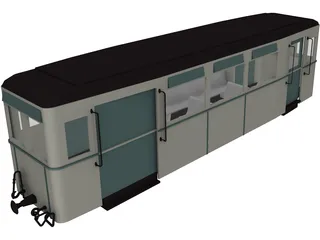 Carrage 3D Model preview