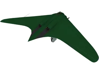Horten Ho 229 A-1 3D Model preview