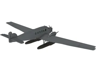 Junkers Ju G 24 3D Model preview