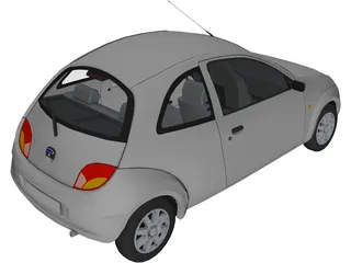 Ford Ka 3D Model preview