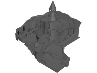 Marres Castle 3D Model preview
