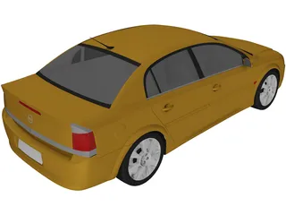 Opel Vectra (2002) 3D Model preview