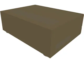 Denon Amplifier 3D Model preview