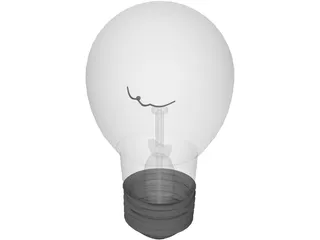 Light Bulb 3D Model preview
