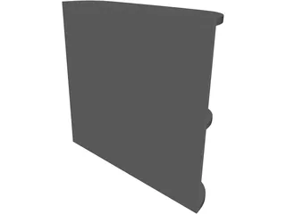 Bathroom Cabinet 3D Model preview