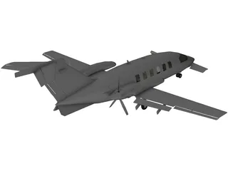Piaggio P180 Avanti 3D Model preview
