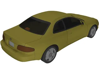 Toyota Celica 3D Model preview