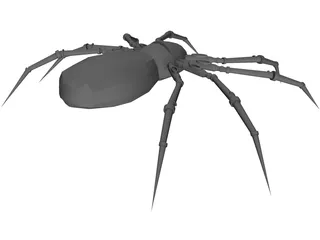 Poison Spider 3D Model preview