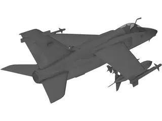 Embraer AMX A1 3D Model preview