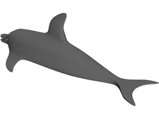 Dolphin 3D Model preview