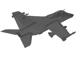 Embraer AMX-T Two Seat Trainer 3D Model preview