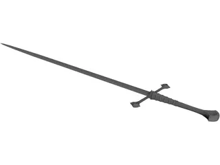 Anduril [Narsil] 3D Model preview