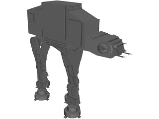 Star Wars Imperial Walker 3D Model preview
