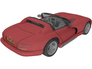 Chrysler Viper RT10 3D Model preview