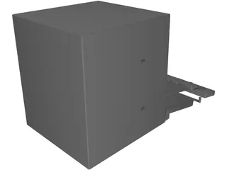 Dishwasher 3D Model preview