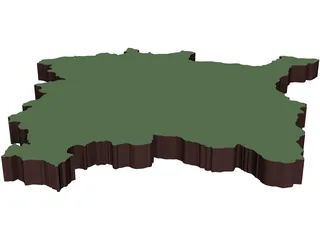 Kosova 3D Model preview