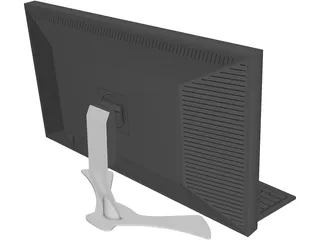 Monitor, Keyboard and Mouse 3D Model preview