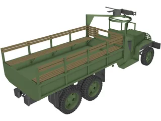 Truck 3D Model preview