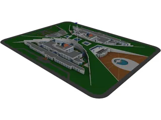 Parliament 3D Model preview