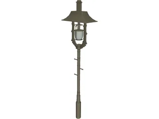 Lamp Bridge 3D Model preview