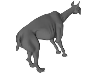 Macrachenia 3D Model preview