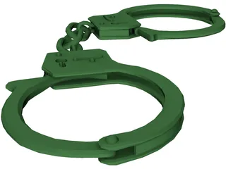 Handcuffs 3D Model preview