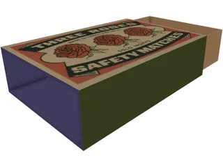 Matchbox 3D Model preview