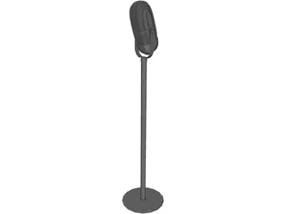 Microphone Old 3D Model preview