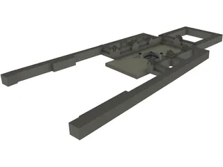 Louvre Pyramide 3D Model preview