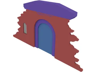 Archway Crypt 3D Model preview