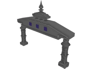 Arch Ceremonial 3D Model preview