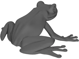 Frog 3D Model preview
