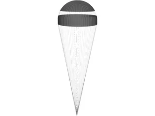MER Parachute 3D Model preview
