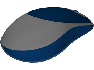 Mouse Computer Cordless 3D Model preview