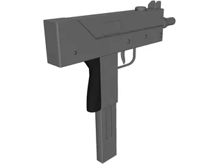 Ingram M10 3D Model preview
