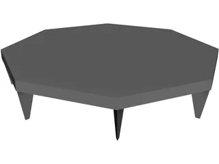 Table 3D Model preview