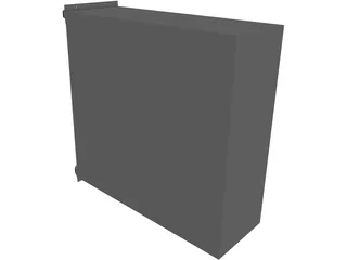Rackmount PC 3D Model preview
