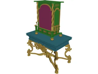 Clock 3D Model preview