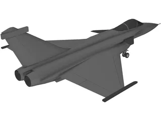 Dassault Rafale [+Gear] 3D Model preview